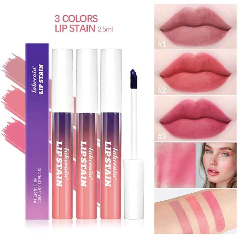 Peel-Off Lip Stain Gloss Natural Matte Waterproof Tint