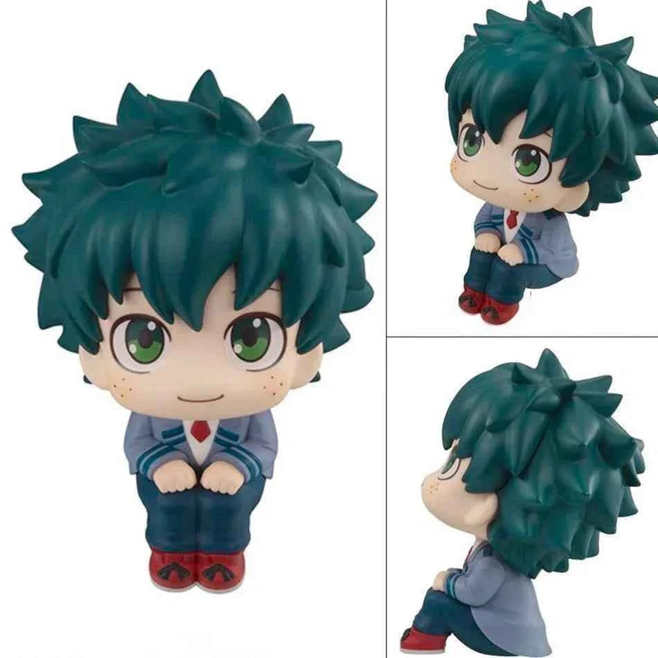 New My Hero Academia (MHA): Tomura Shigaraki / Izuku Midoriya / Katsuki Bakugo Cute Chibi PVC Figurine | Collectible Toy Model