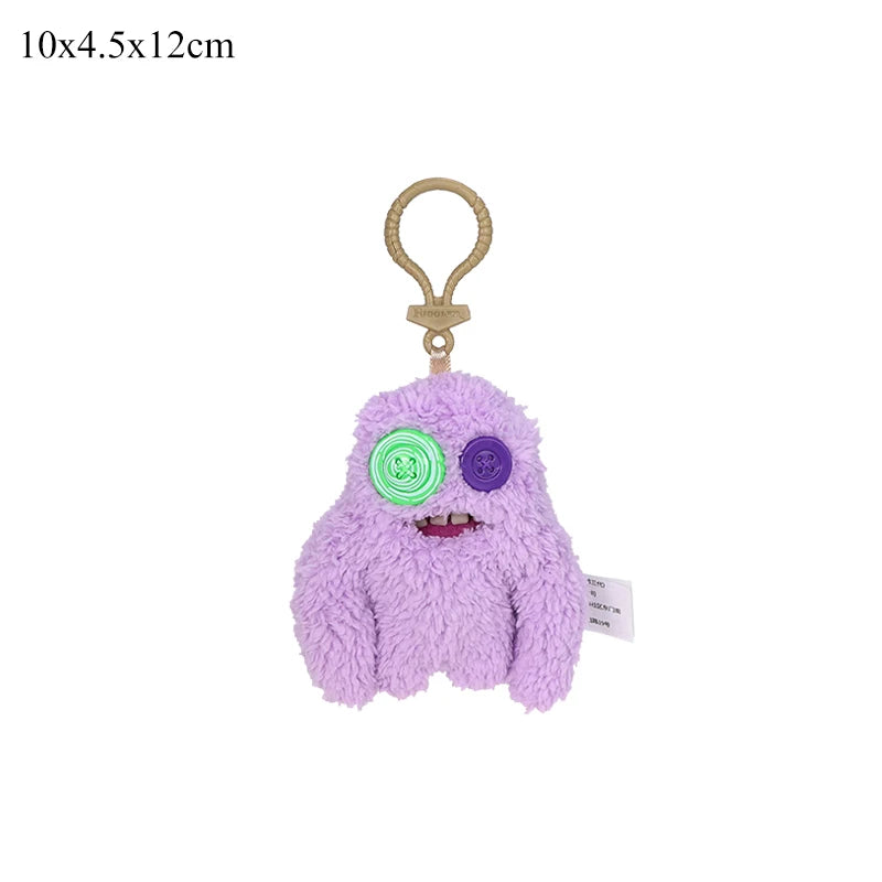 Original Fuggler Plush Keychain Ugly Monster Screech Munch Rabid Rabbit Wide Eyed Weirdo Annoyed Alien Stuffed Peluche Toys