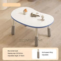 37-46cm Adjustable Baby Learning Table Anti-slip Stable Early Education Table With Round Edge Care For Baby's Safety Health Grow