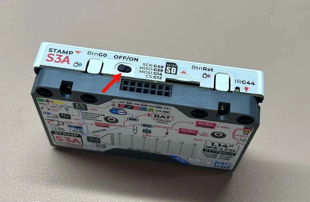 M5Stack Cardputer Adv Programmable Computer StampS3A IoT Controller 56Key Keyboard Card Microcontrolle Development Kit