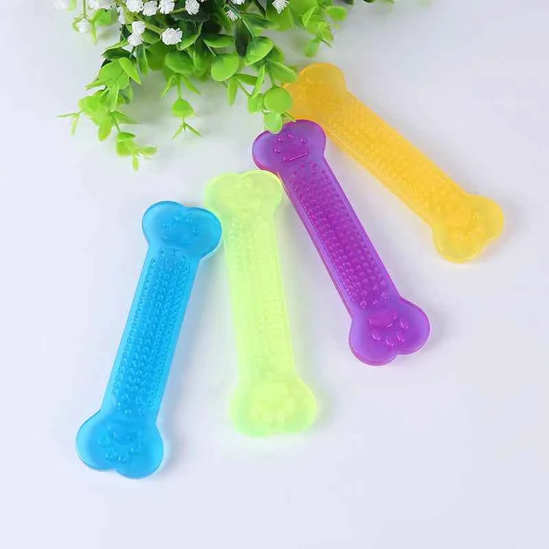 Pet Dog Chew Toys Rubber Bone Toy Aggressive Chewers Dog Toothbrush Doggy Puppy Dental Care For Dog Pet Accessories