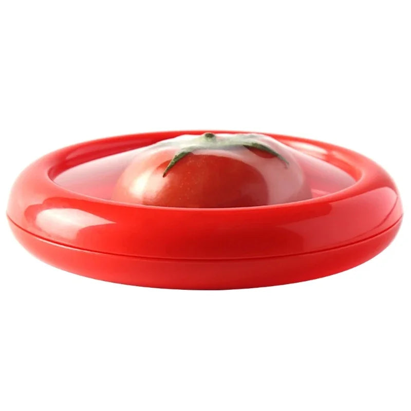 1/4pcs Kitchen Storage Box Fruit Vegetable Container Fresh Box Avocado Tomato Lemon Onion Fresh-Keeping Crisper Kitchen Gadgets