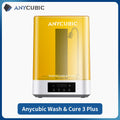 ANYCUBIC Wash & Cure 3 Plus Washing Curing Machine For LCD Resin 3D Printer For M7 Pro/Photon P1 Cleaning Size 228*128*250 mm