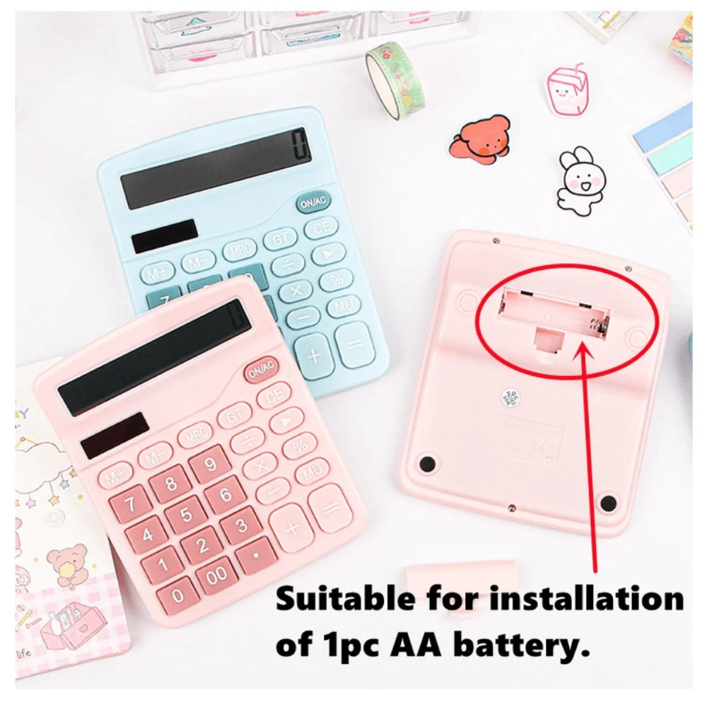 Cute Desktop Financial Office Computer Large Display Office Calculator