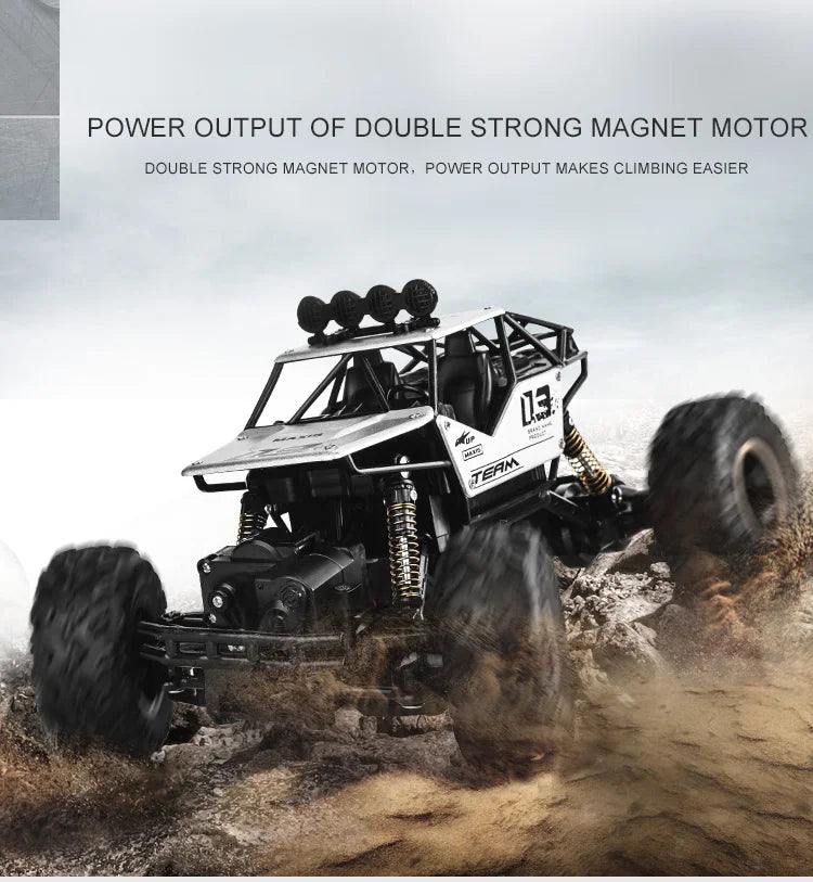 Oike RC Car Remote Control Climbing Vehicle Outdoor All Terrain 4X4 Off-road Trucks Rock Climber 4WD Buggy Racing Drift Cars Toy