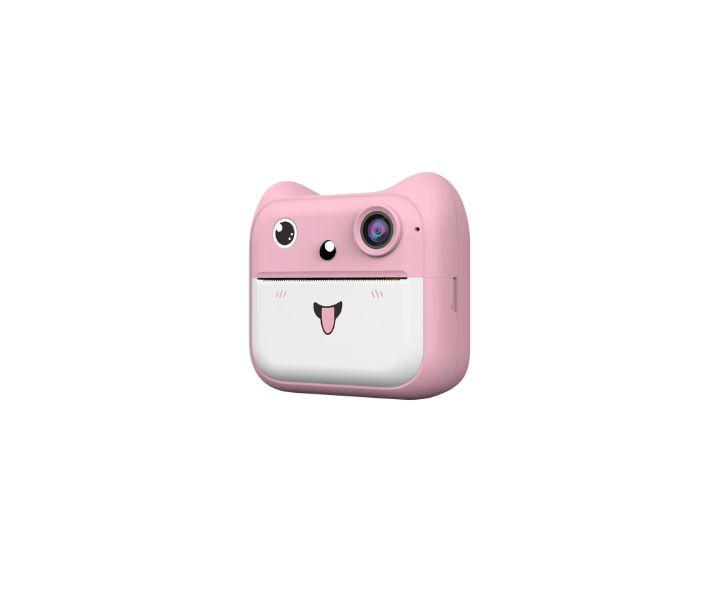 Kids Photo Camera Printer Mini Thermal Print Camera Children Digital Video Camera Toy Gifts for 4-12 Years Kids Girls Boys
