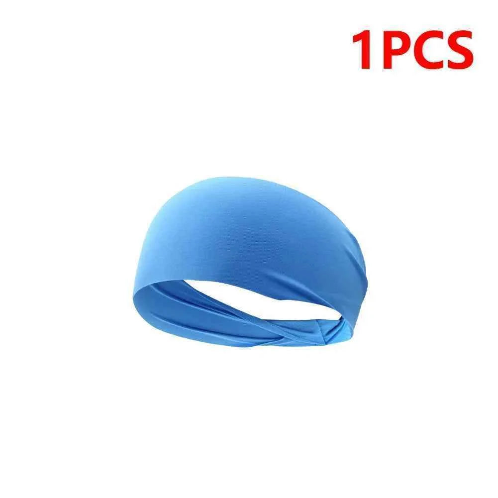Elastic Sports Headbands Sweat Absorption Headdress Quick Dry Workout Headband Anti-slip Breathable Sweatbands for Yoga Running