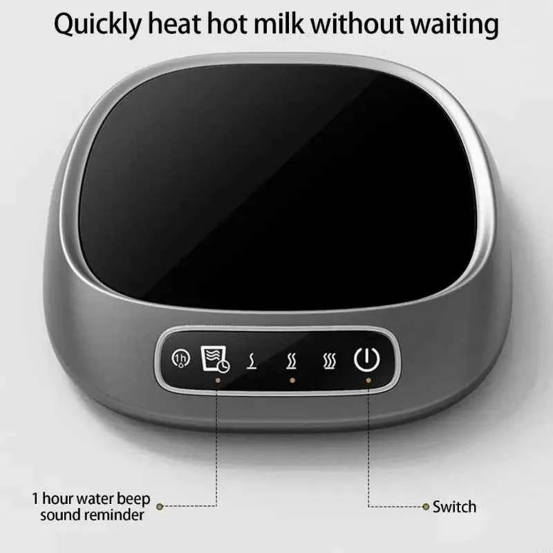 Portable Electric Beverage Warmer with Advanced Temperature Control Heating Pad Automatic Shut Off Desk Mug Heater