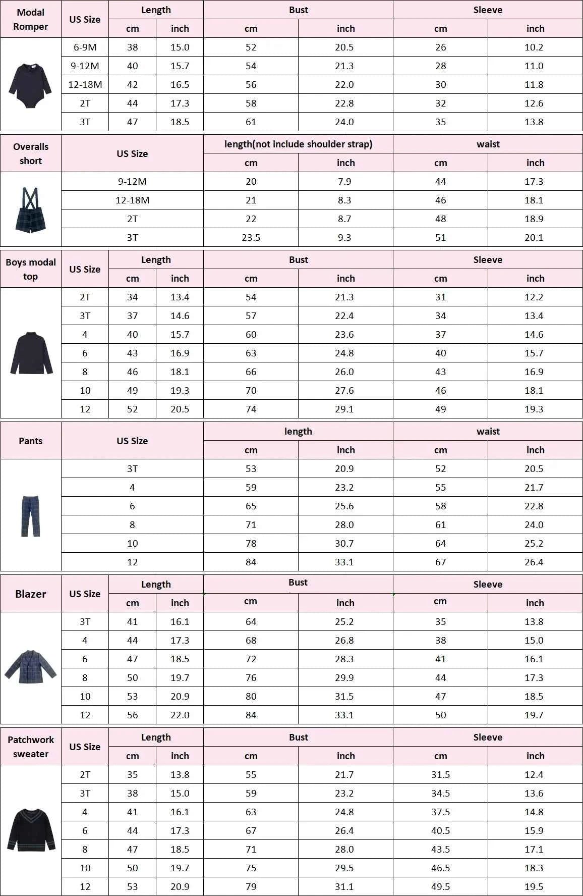 AS Navy Collection AW25 Girls Plaid Dress Two Color Patchwork Sweater Baby Romper Boys Blazer Pants Family Matching Clothing