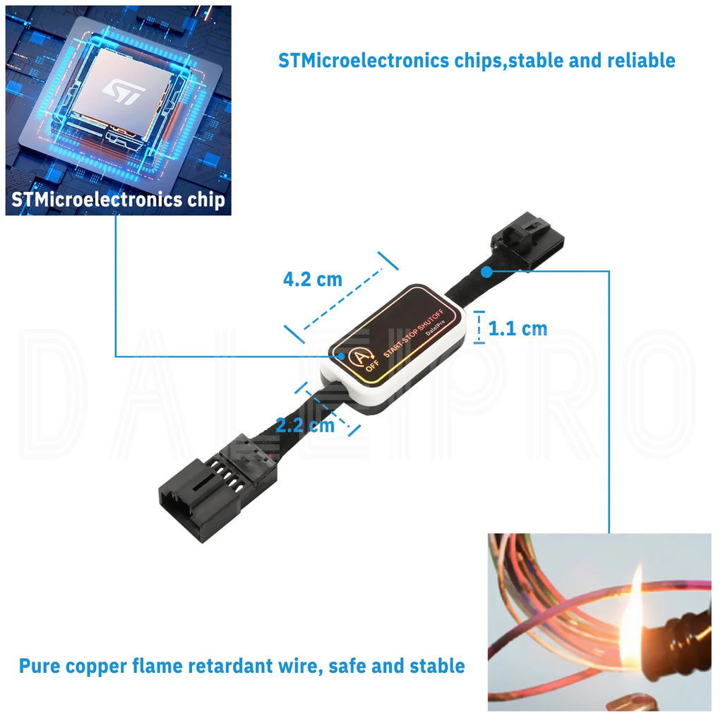 For Audi Q5 2019 2020 2021-2024 80A Automatic Stop Start Engine System Disable Smart Shut Down Car Auto Start Stop Eliminator