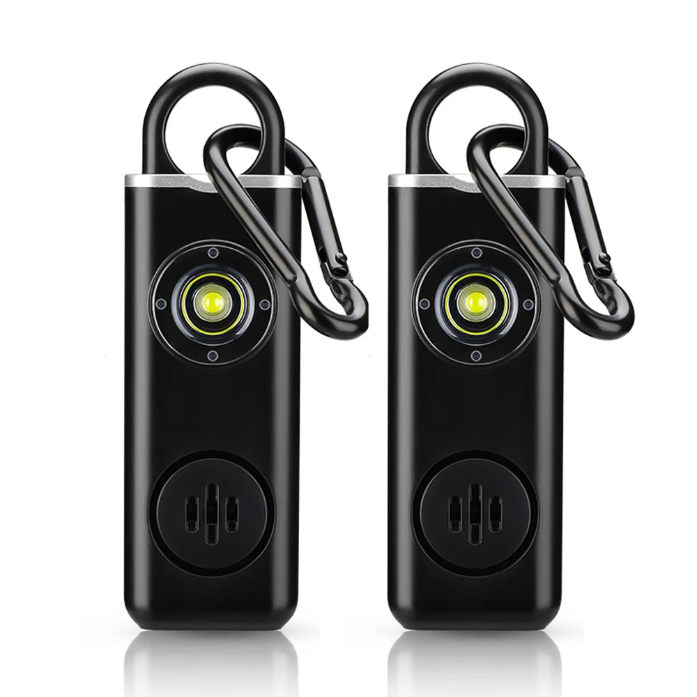 WSDCAM Self Defense Alarm 130dB Anti-wolf Personal alarm for Girl Child Women Loud Panic Alarm Rechargeable Emergency Alarm