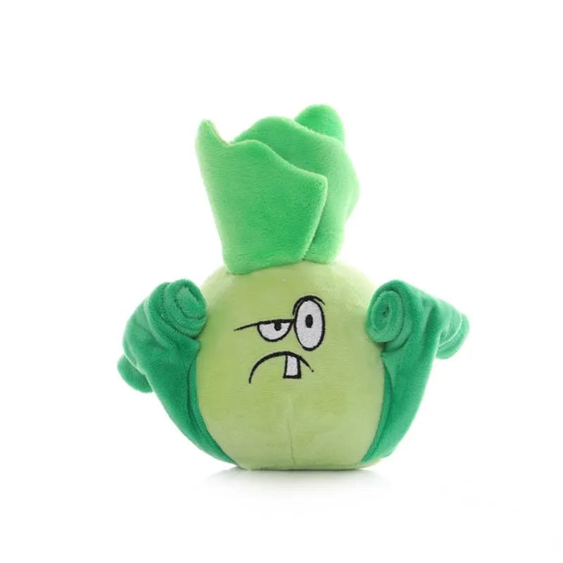 1pcs 17cm Plants Plush Doll PVZ Plants Bonk Choy Plush Soft Stuffed Plush Toy Doll Gifts for Children Kids