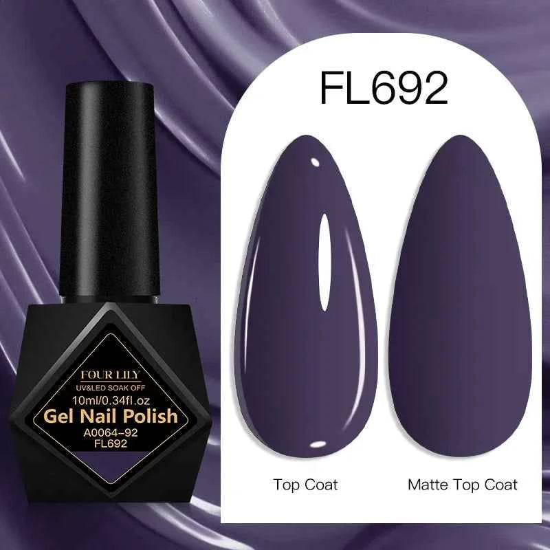 10ml Gel Nail Polish 162 Colors Nail Supplies Vernis Semi Permanent Nail Art Manicure Soak Off LED UV Gel Nail Varnishes Summer