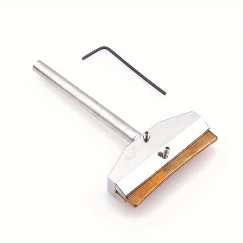 1 PC Guitar Bass Fretting Tool Fingerboard Fretboard Press Tool with Wooden Blocks and Mini Wrench Luthier Tools Accessories Kit