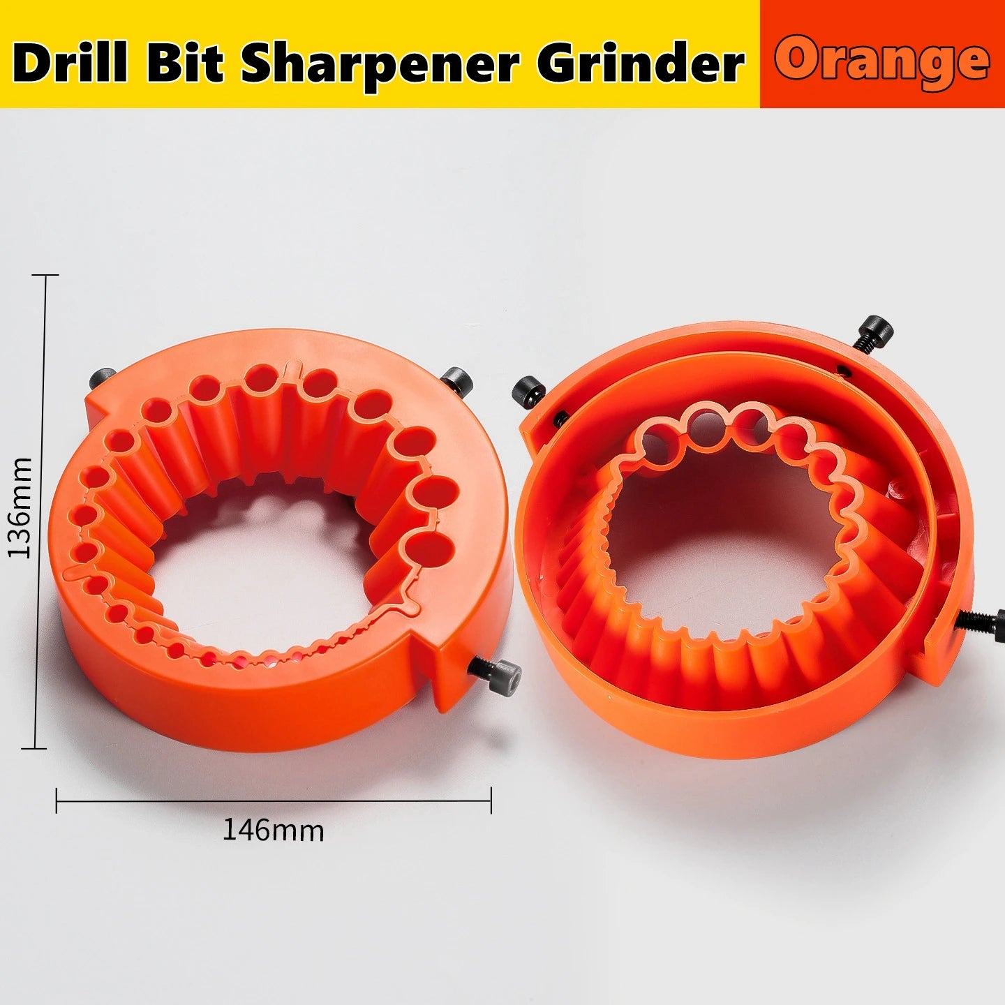 2-13mm Drill Bit Sharpener Grinder Multi-specification Power Drill Bit Grinding Portable Drill Power Abrasive Tools for Grinding