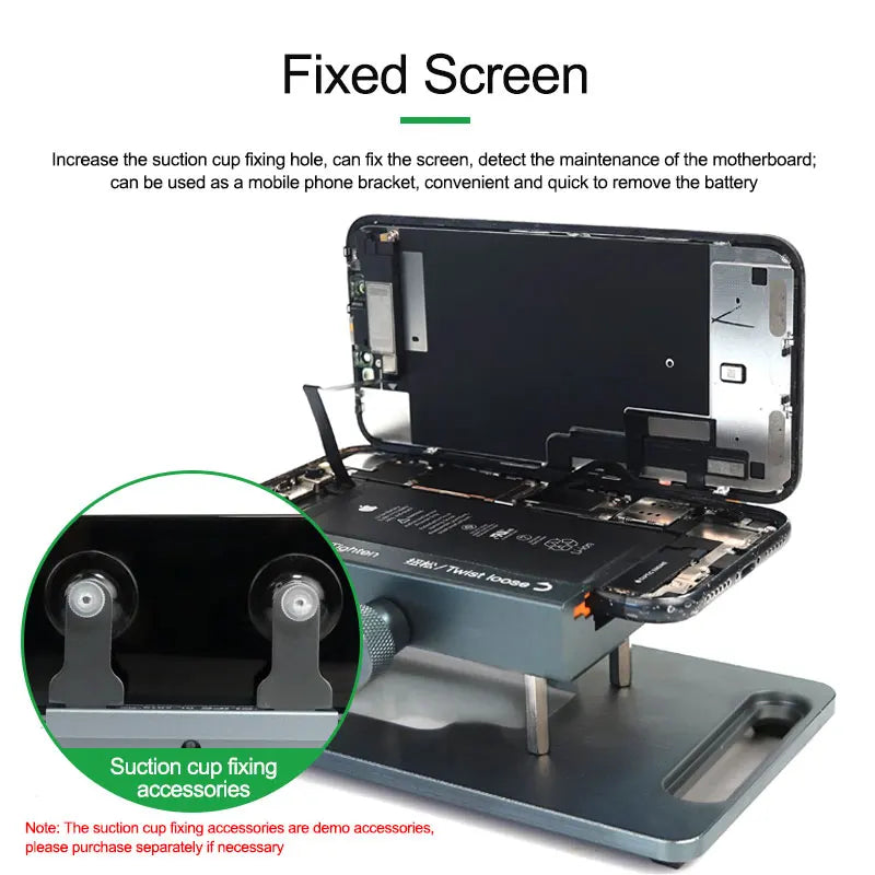 RELIFE RL-601SL Plus 2 in 1 Universal Mobile Phone Heating Free Screen Removal Separation Removal Mobile Phone Back Cover Clamp