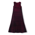 2024 AW Mail's Sister Matching Clothing Women Sleeveless Long Velvet Dress Ladys Knitted Pullover Female Top
