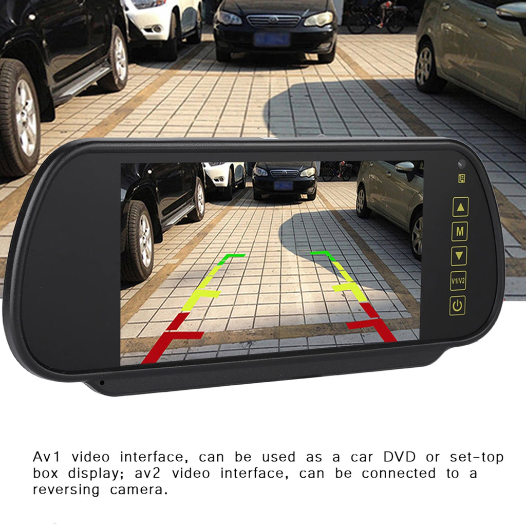 7inches Backup Monitor Rear View Monitor Rear View Mirror Monitor 7inches LCD Display Backup Camera Monitor for Rear View Camera