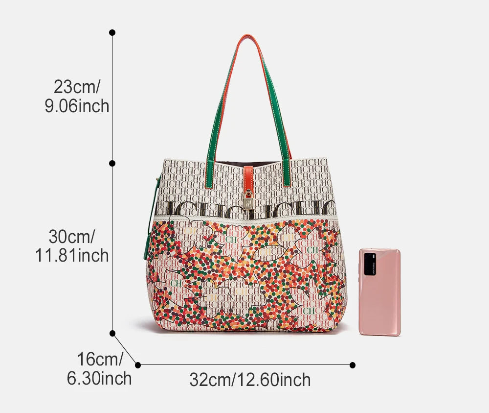 Fashion Underarm Bag Women's Work 2025 Seasons New Leisure Personalized Tote Bag Retro Large Capacity Shoulder Bag