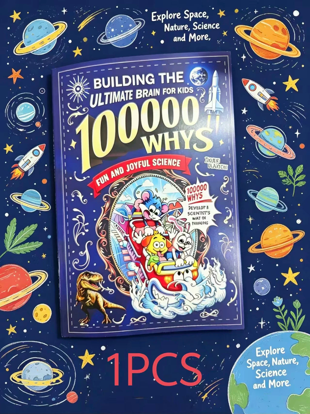 10000 Whys Kids Fun Science Book Ultimate Brain Educational Reading Cultivate Scientific Thinking STEM Learning for Children