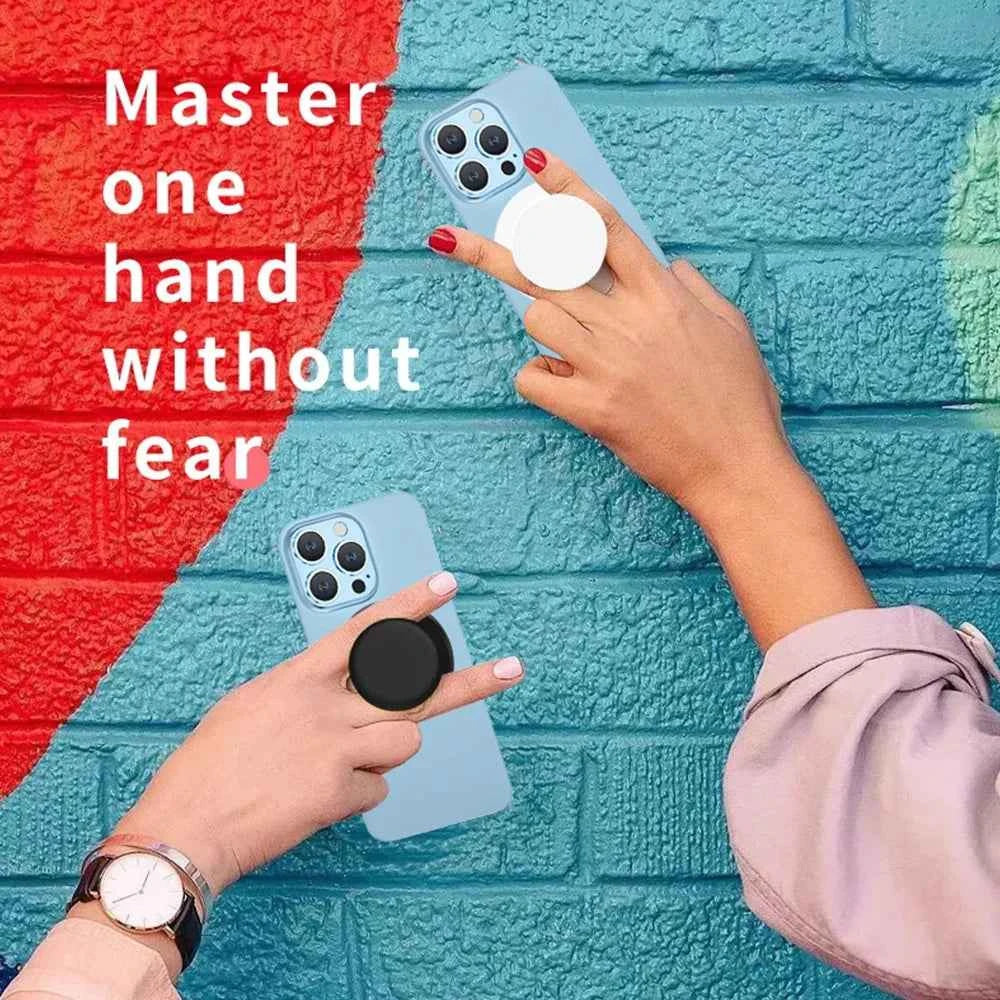 Grippopso Magnetic Folding Mobile Phone Grip Holder Socket Support Tok for IPhone 16 15 14 13  Ring Finger Expanding Stand