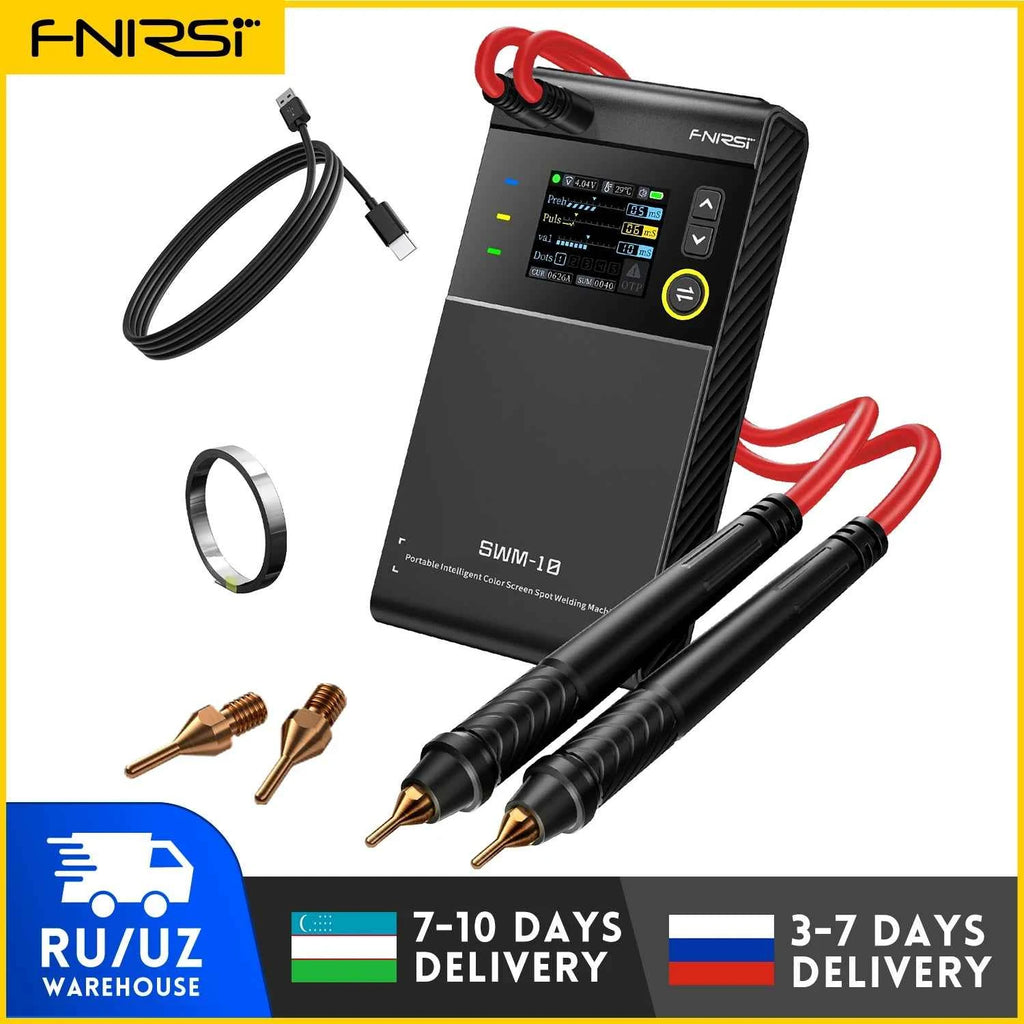 FNIRSI SWM-10 spot welder, 18650 battery assembly, up to 0.25mm, 5000mAh
