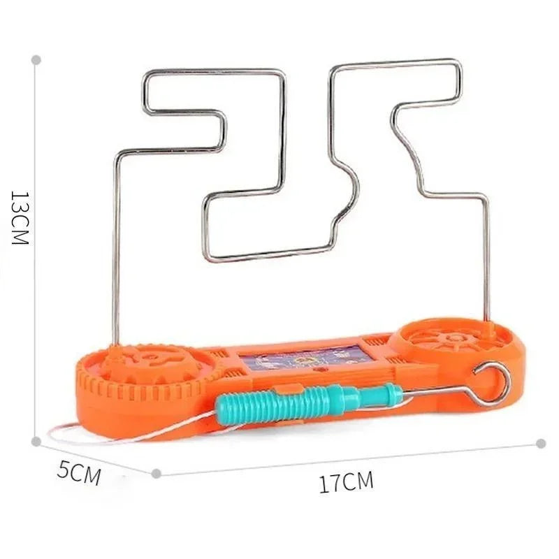 Kids Collision Electric Shock Toy Electric Touch Maze Game Funny Party Science Experiment Educational Toy For Children Gift