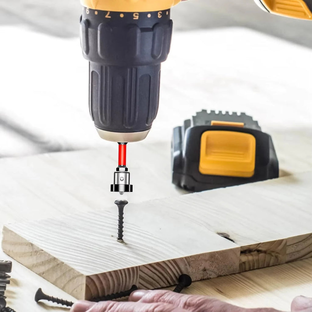 Magnetic Positioning Screwdriver Bits S2 Drywall Screw for Plasterboard Gypsum Board Locating Bit Batch Head Drilling Tools