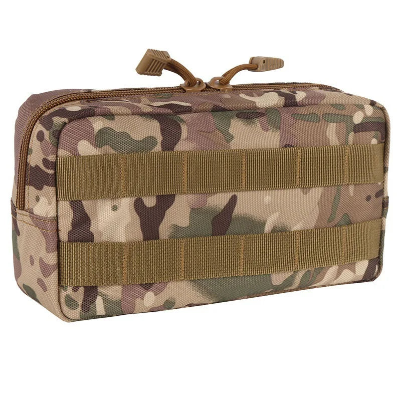 Tactical Molle EDC Tool Pouch Hunting Vest Dump Drop Pouches Outdoor Sports Fishing Camping Accessories Organizer EMT Waist Bag