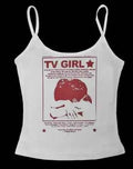 Y2k Printed Vest Strap for WOMEN'S Green Punk Short Sexy Corset Grunge Retro Cool Girl Gothic Fairycore Vest Sleeveless Emo