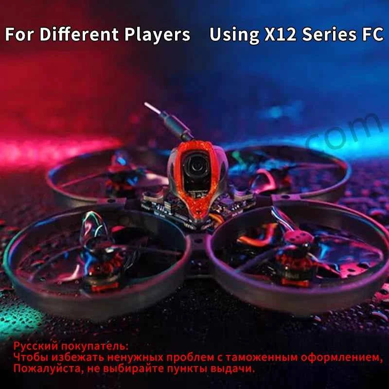Happymodel Mobula8 Drone/Frame KIT 1-2S 85mm Micro FPV Whoop Quadcopter Drone 2.4G ELRS Receiver X12 AIO Brushless Motor New