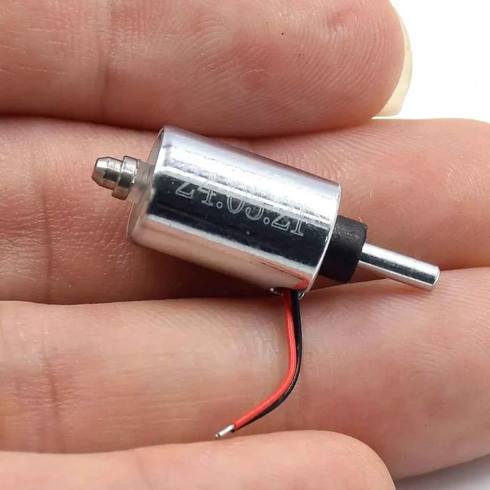DC 7.4V 9V 12V Mini Round 10MM Cylinder Suction Push-Pull Type Linear Solenoid Electromagnet Stroke 5.5mm DIY Fingerprint Lock