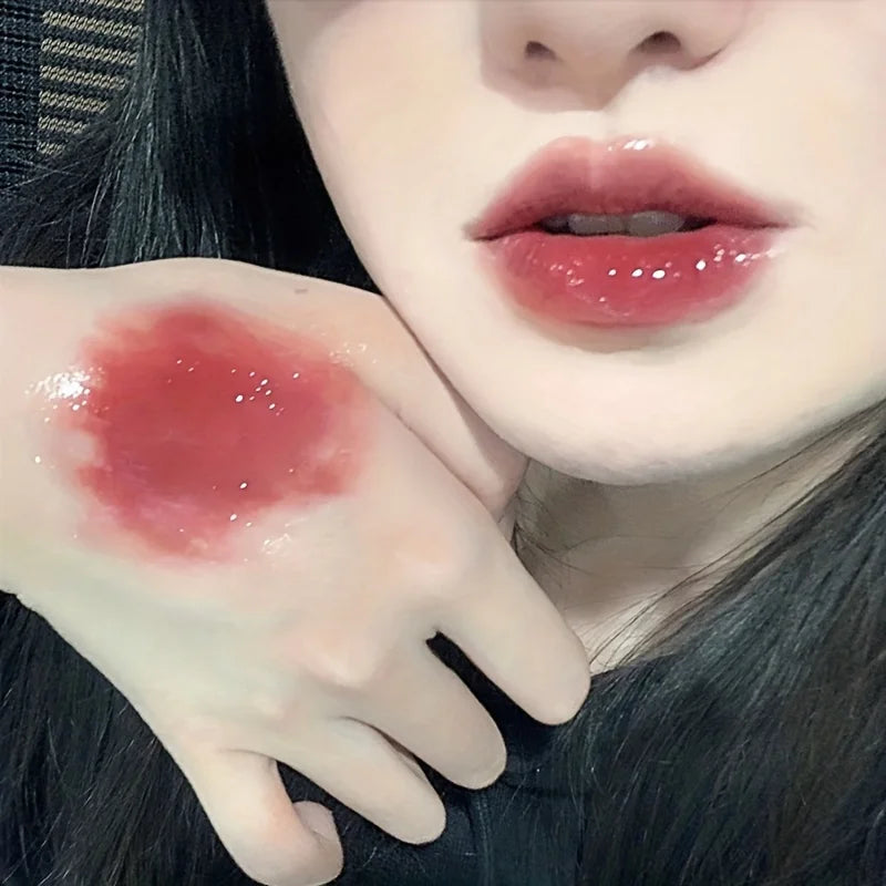 Color05 Color Cute Bear Jelly Lip Gloss – Long-Lasting Mirror Shine