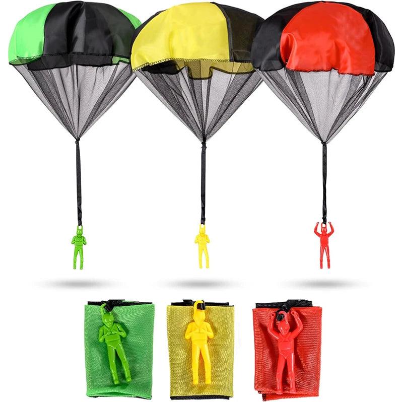 Parachute Toys for Kids Tangle Free Outdoor Flying Parachute Men Outside Toy Easter Basket Idea Unique Boy Girl Gift Kids Crafts