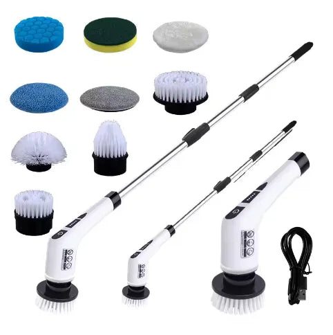 Electric Cleaning Brush 9 in 1 2000 mAh , Cleaning Tool for Living Room, Bathroom and Kitchen