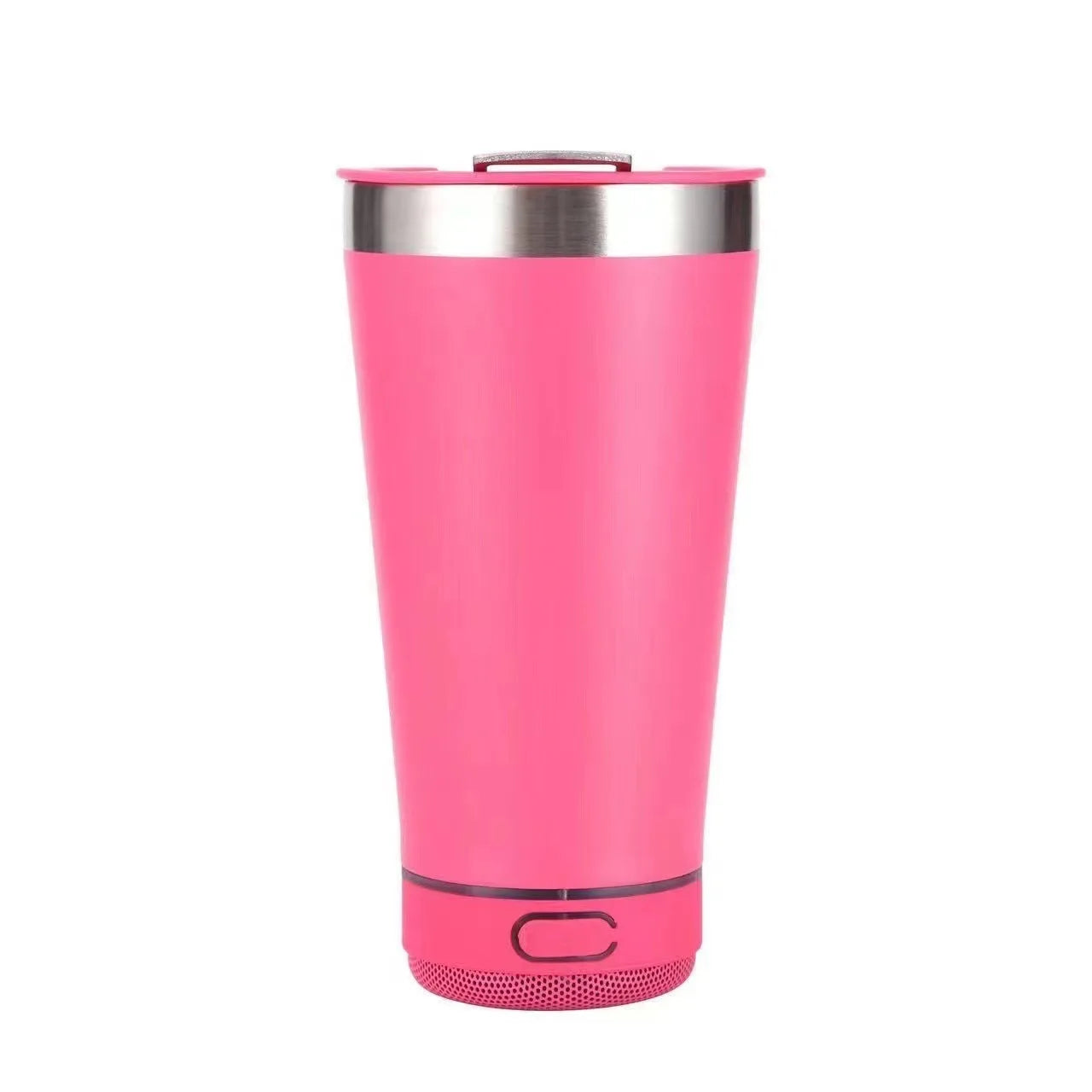 Portable music cup stainless steel reusable simple water bottle speaker wireless Bluetooth speaker