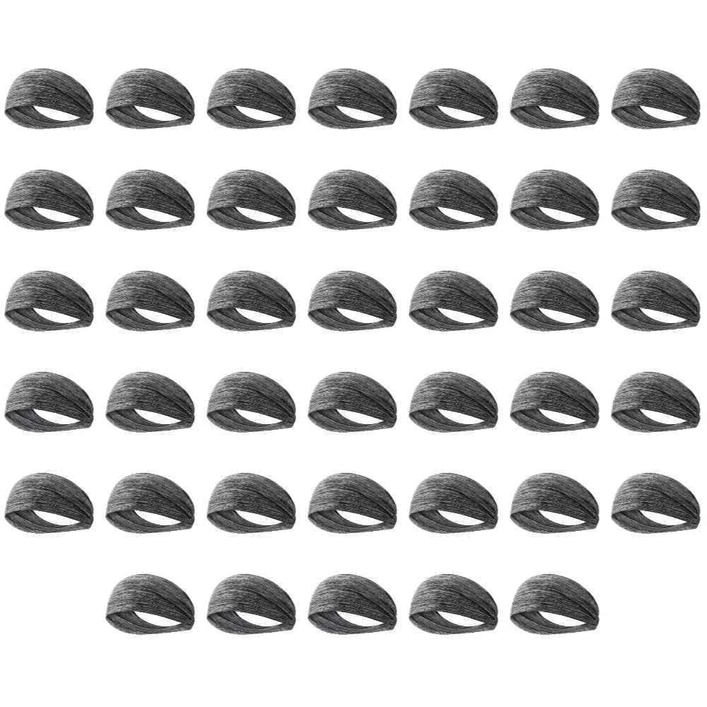 Elastic Sports Headbands Sweat Absorption Headdress Quick Dry Workout Headband Anti-slip Breathable Sweatbands for Yoga Running