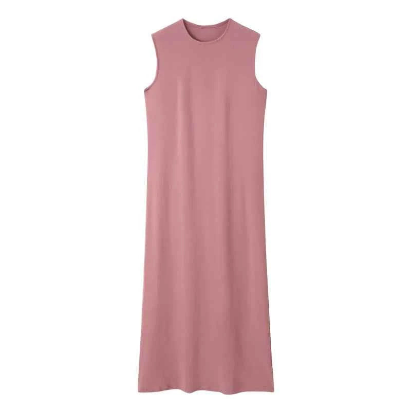 AS 2024 summer woman clothes lettuce cardigan + dress Ruffle Maxi Set nature fiber brand ribbing fabric(ship out in 1 day)