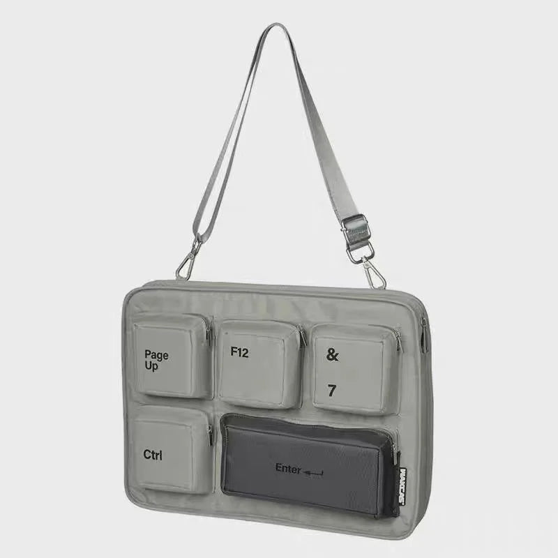 16inch Korean style Fashion Laptop Case Fashion Computer Protection Case Game Laptop keyboard Bags Office Student Stationery