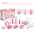 Kids Pretend Makeup Play Set for Ages 3-6 Girls, Children's Cosmetic Simulation Toy Kit, Fashion Styling Beauty Set For Girls