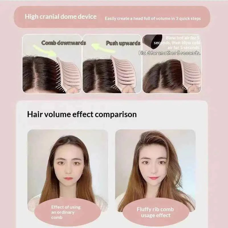 Anti-Static Paddle Hair Brush With Scalp Massage Pins