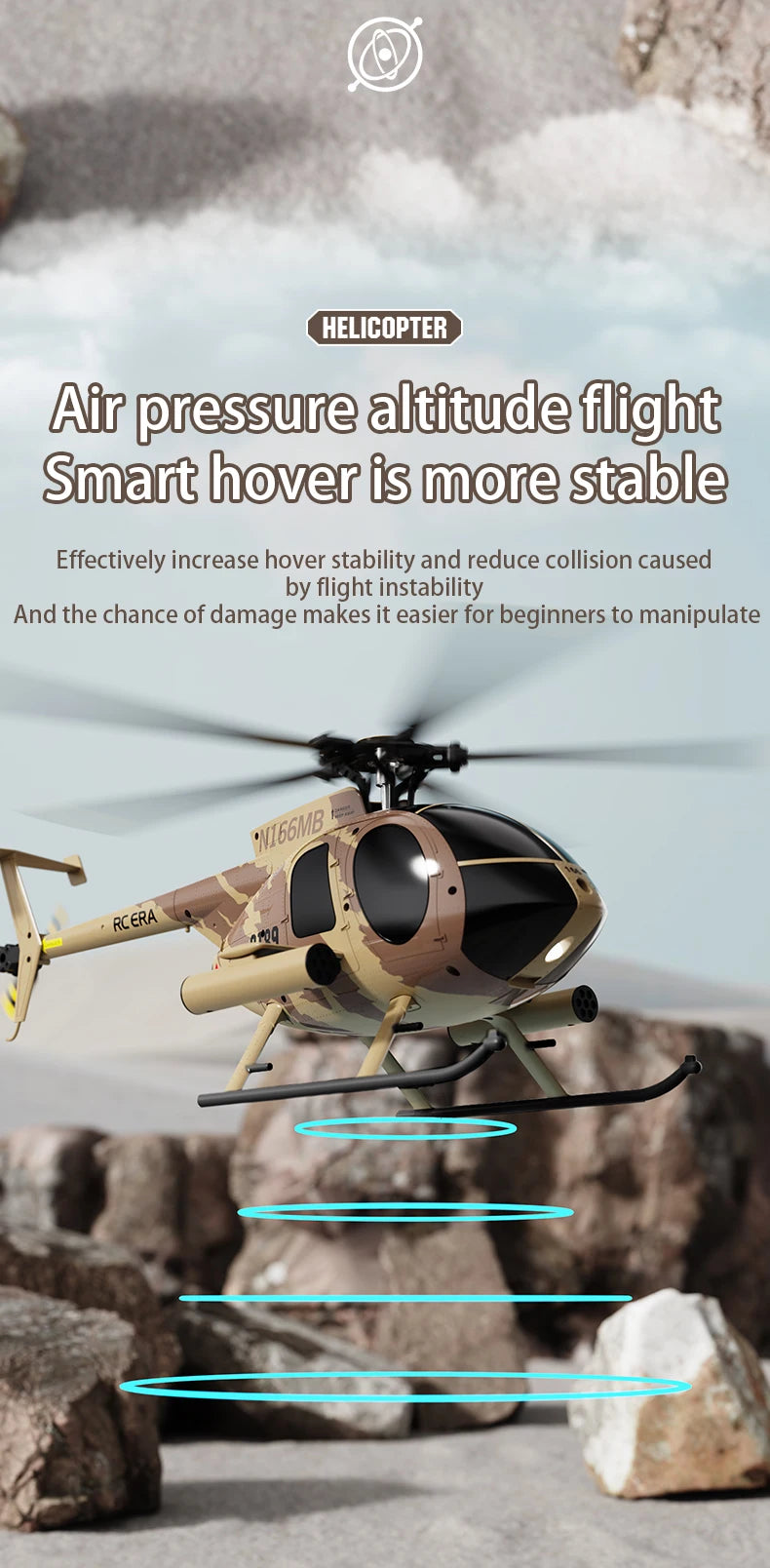 MD500 RC Helicopter 1:28 C189 Brushless Dual-motor Remote Control Model 6-Axis Gyro Aircraft Multifunctional Flying Machine Toy