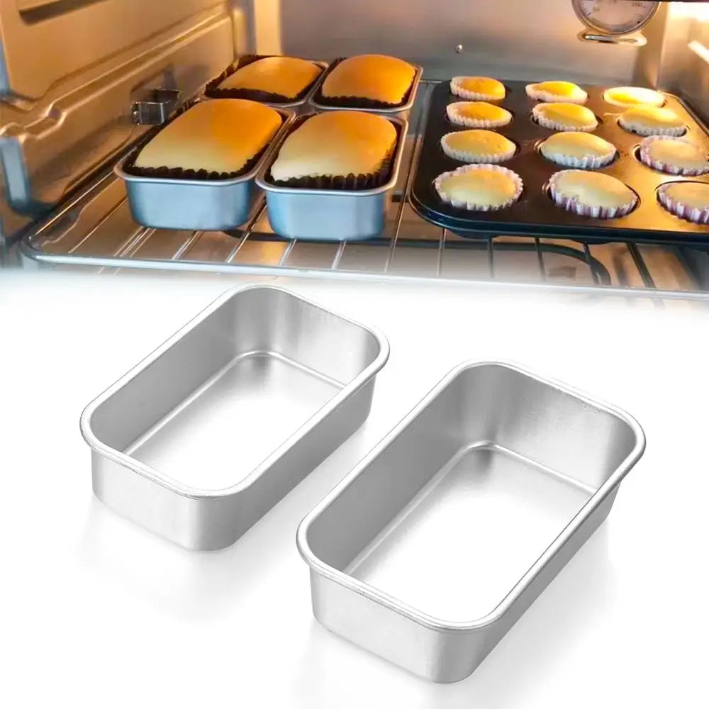 Aluminum Alloy Non Stick Roasting Pastry Box Kitchen Gadgets Cake Mold Loaf Pan Baking Bread Pan