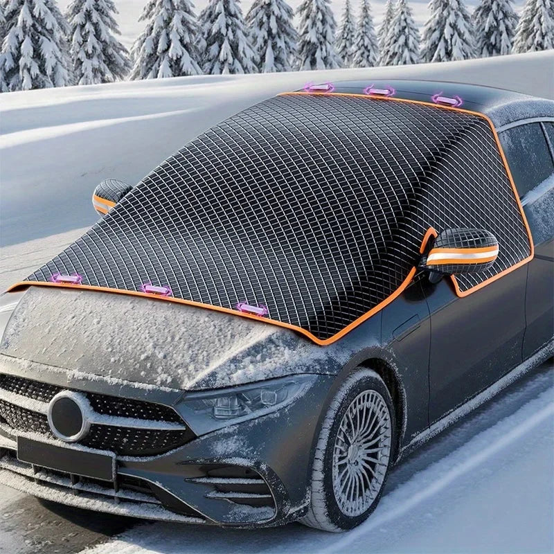 Magnetic Windshield Snow Cover Frost Guard for Cars