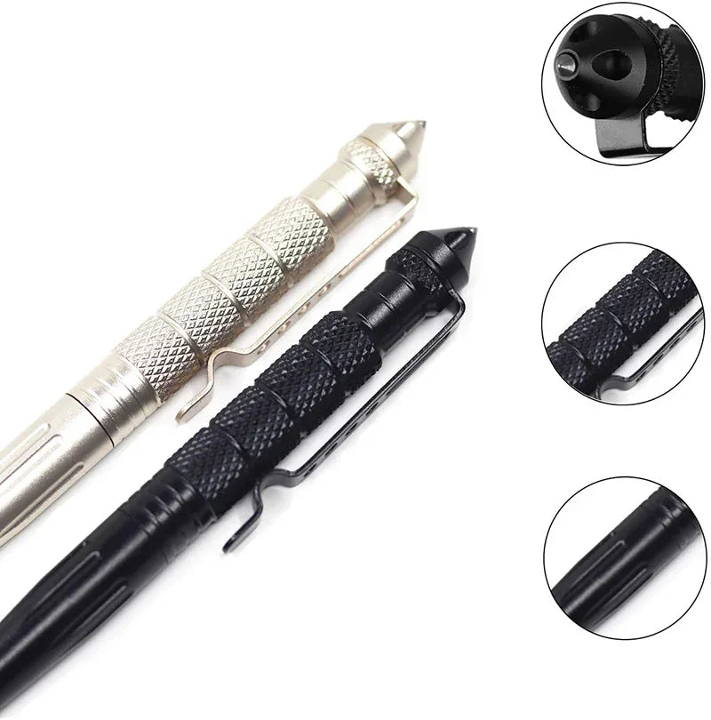 1/3/4Pcs ZK20 Dropshiping Defence Tactical Pen High Quality Aluminum Portable Self Defense Pen steel Glass Breaker Survival Kit