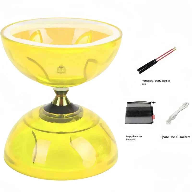 Portable Diabolo Chinese Yoyo Set Professional Fitness Gear For Adults Kids Family Outdoor Indoor Agility Exercise