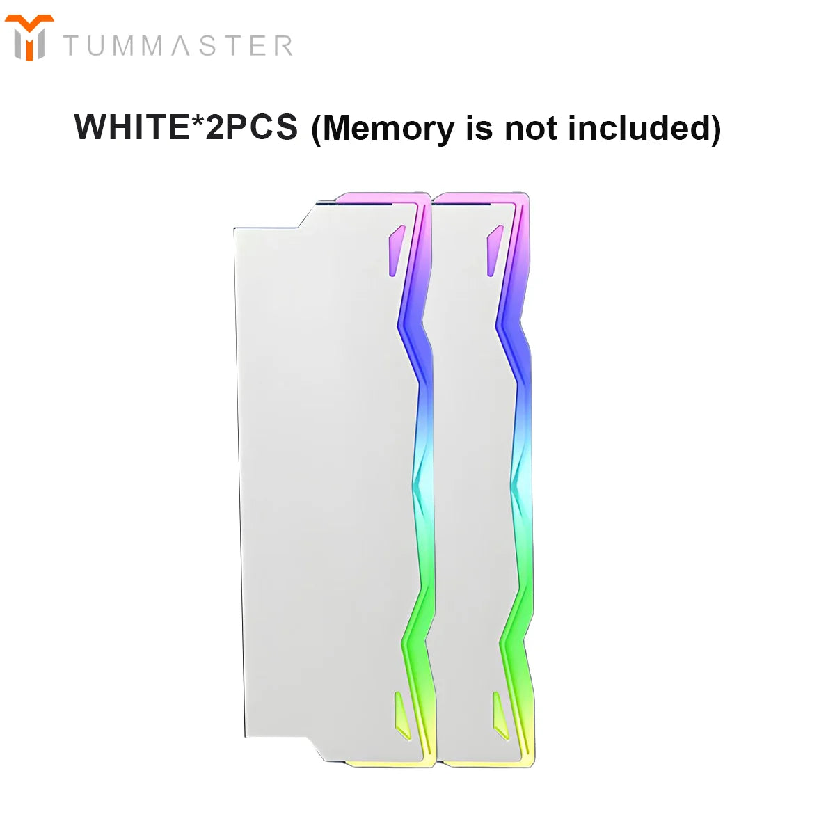 TUMMASTER  PC Memory Heatsink RAM Cooling Vest 5V 3-PIN ARGB for Desktop Computer Memory DDR3 DDR4 DDR5 DDR2