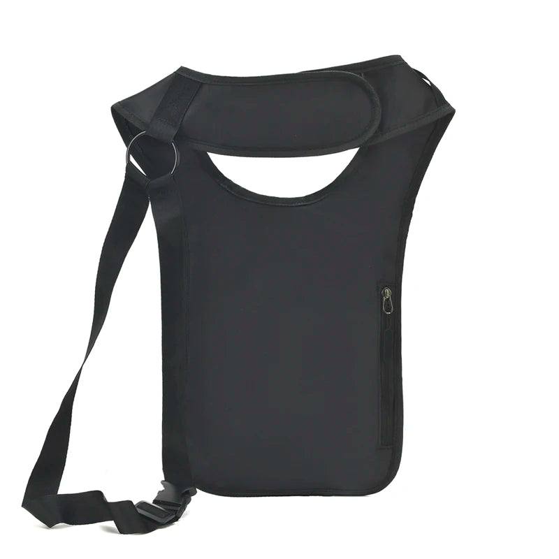 Fashion Casual Men's Tactical Waist Packs Underarm Bag Lightweight Nylon Close-fitting Hidden Vest Bag Functional Men Phone Bag