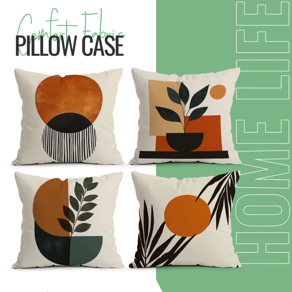 Geometric Abstraction Cushion Covers Pillowcase Home Decor Bedroom Sofa Cushion Cover Living Room Car Home Decor